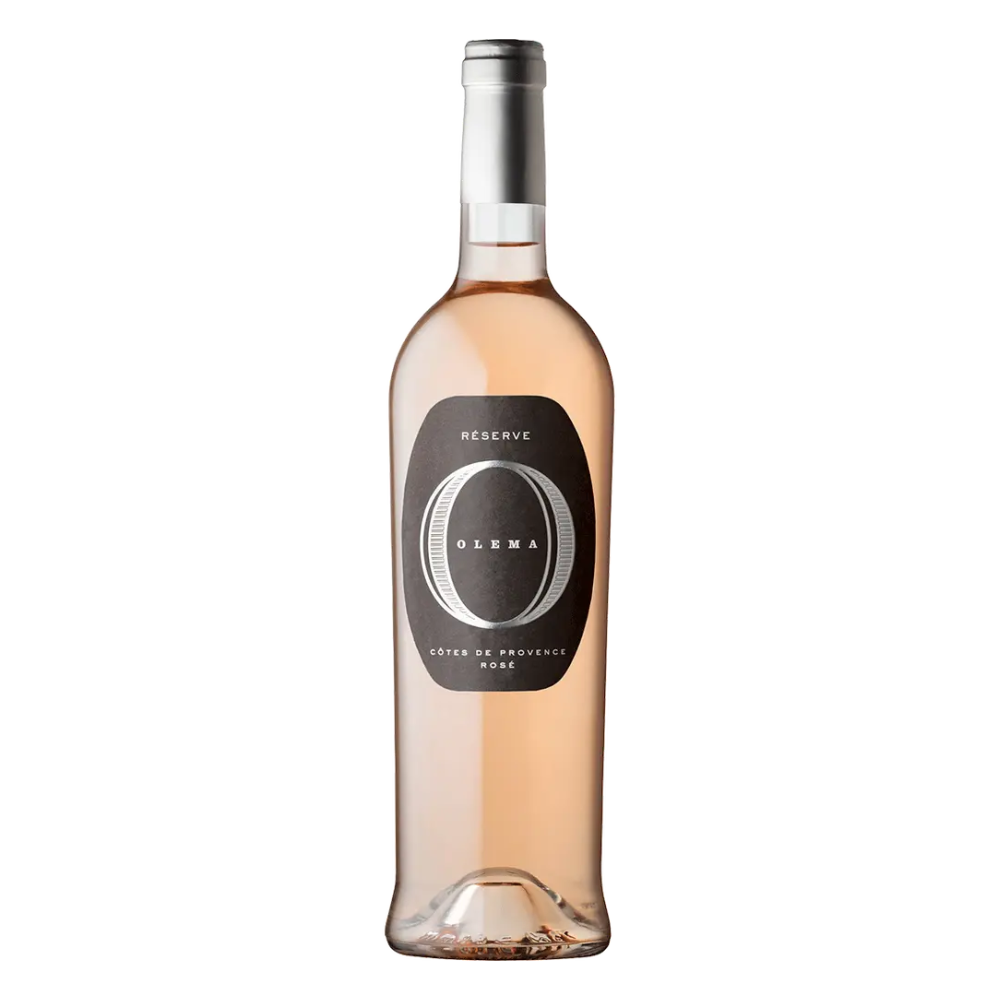 Bottle of Olema Rosé Côtes de Provence Reserve French rosé wine