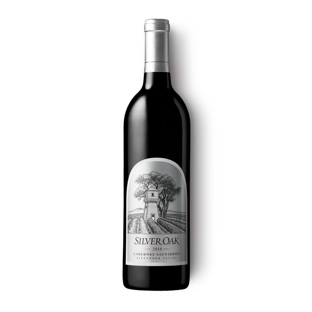 Silver Oak Cabernet Sauvignon Alexander Valley 750ml bottle for luxury corporate and holiday gift baskets