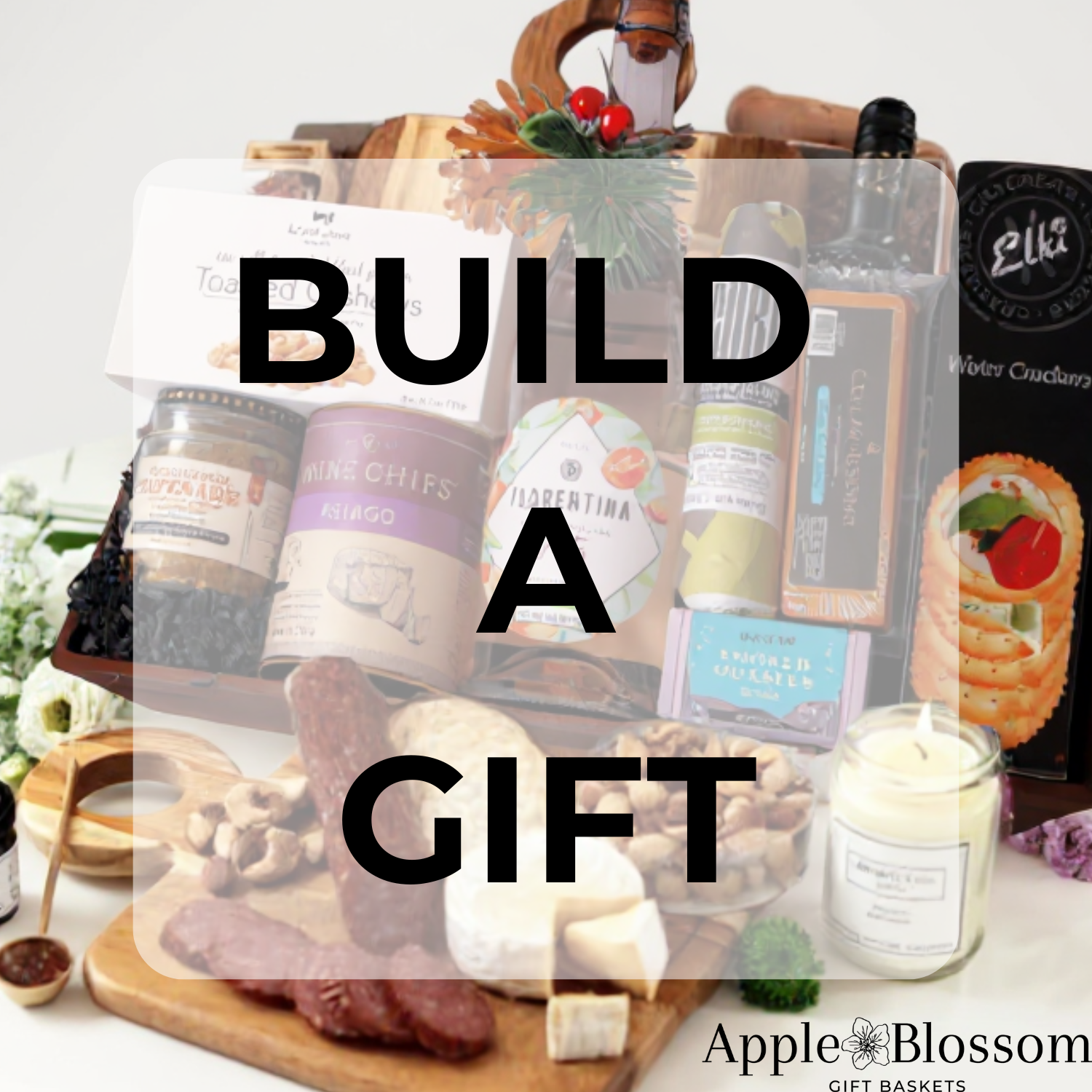 build a gift custom with snacks and wine made in Washington.  A pacific Northwest gift basket