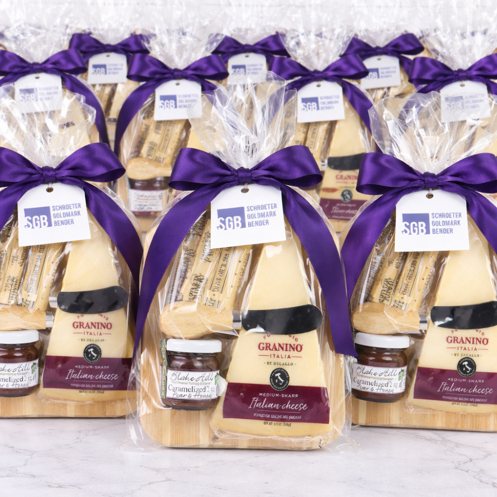 Corporate Seattle gift baskets prepared for employee appreciation, client gifts, and business gifting
