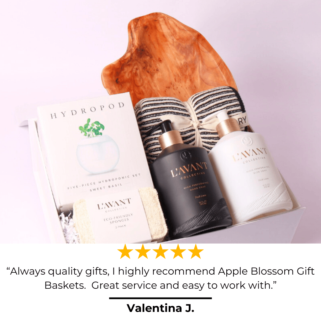 Five-star luxury housewarming gift—customers love this sophisticated and practical new home gift box, perfect for creating an elegant and welcoming space.