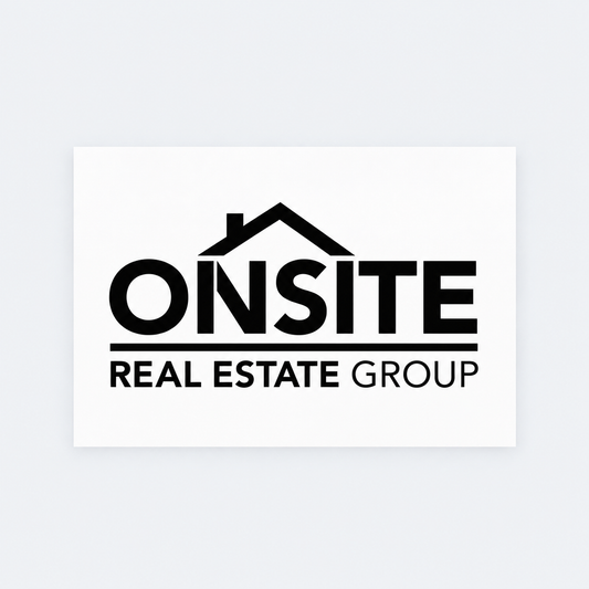 onsite real estate group branded message card